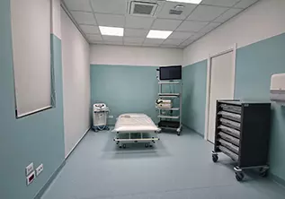 Sala per visita gastroenterologica - Centro Altheamed